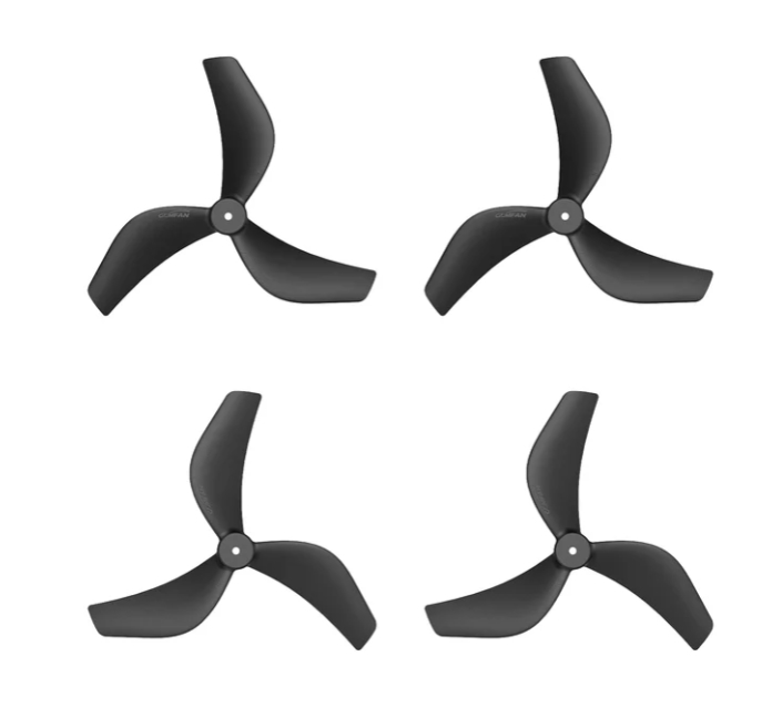 Gemfan 2218 3-Blade Propellers (1.5mm Shaft) ใบพัดโดรน 2.2นิ้ว 1ถุง 4ใบ