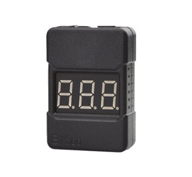 1-8S Lipo Battery Voltage Tester / Low Voltage Buzzer Alarm / Battery Voltage Checker with Dual Speakers