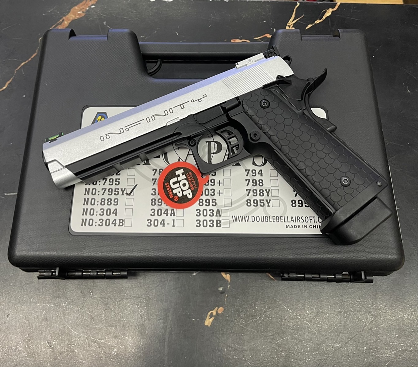 Hi-Capa 5.1 Infinity Silver 795Y - Double Bell