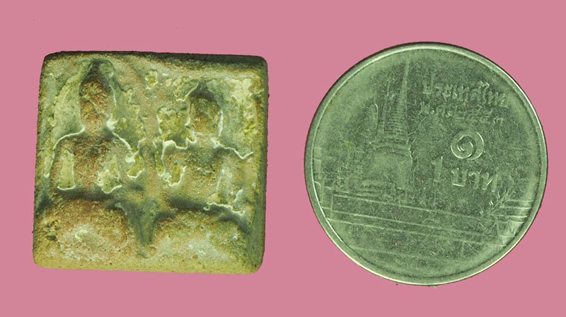 A5726 พระเเผงตัดคุ่ เนื้อดิน สุโขทัย 13