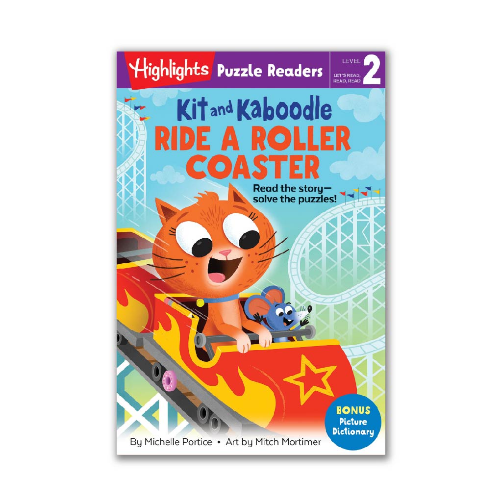 Kit and Kaboodle Ride a Roller Coaster