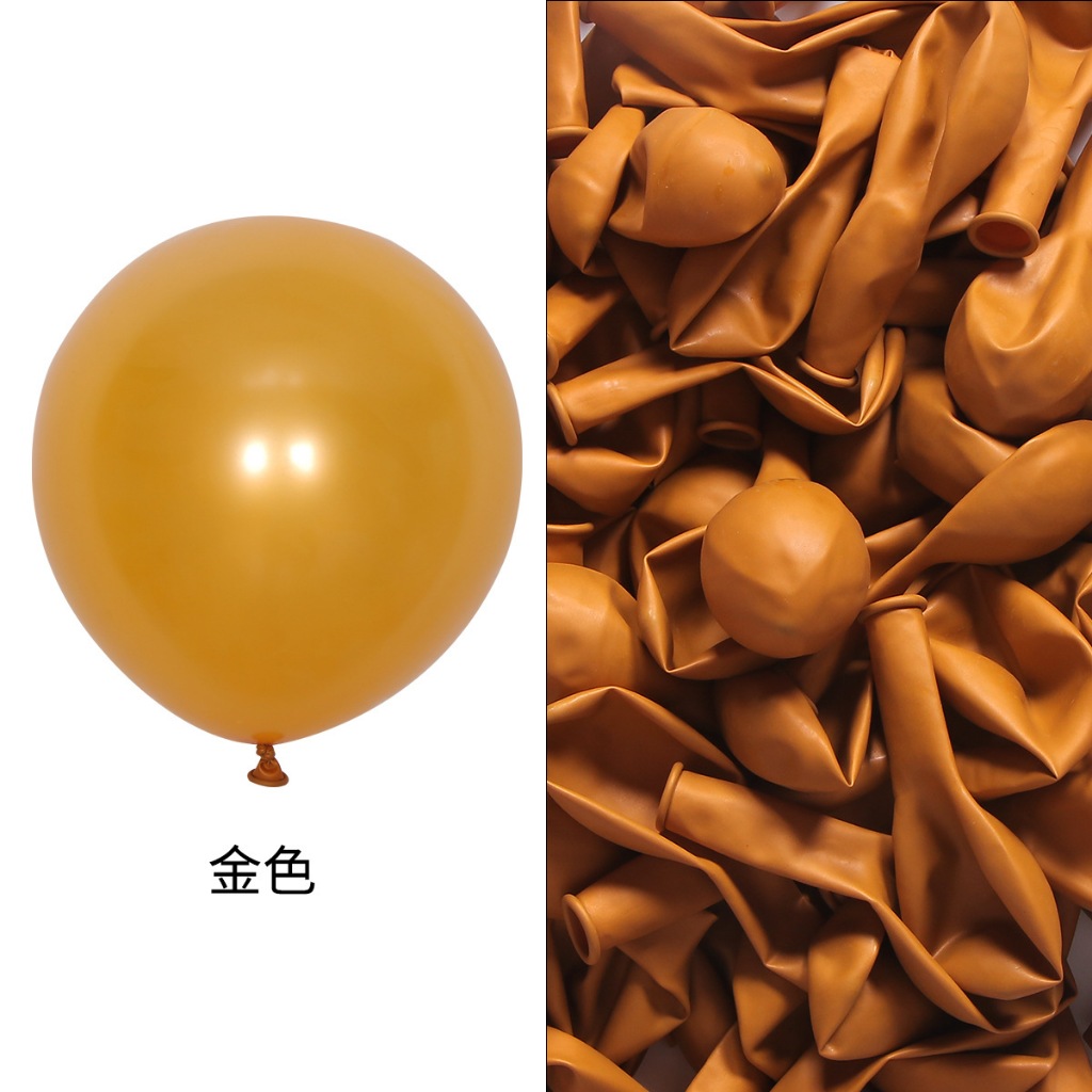 ลูกโป่ง สีไข่มุก เมทัลลิค งานวันเกิด งานปาร์ตี้ต่างๆ ไซส์ 10 นิ้ว 100 ลูก