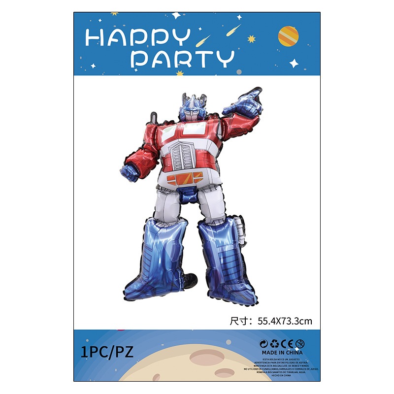 ลูกโป่งฟอยล์ ลายการ์ตูน ซุปเปอร์ฮีโร่ ใช้ตกแต่งงานเฉลิมฉลอง งานวันเกิด