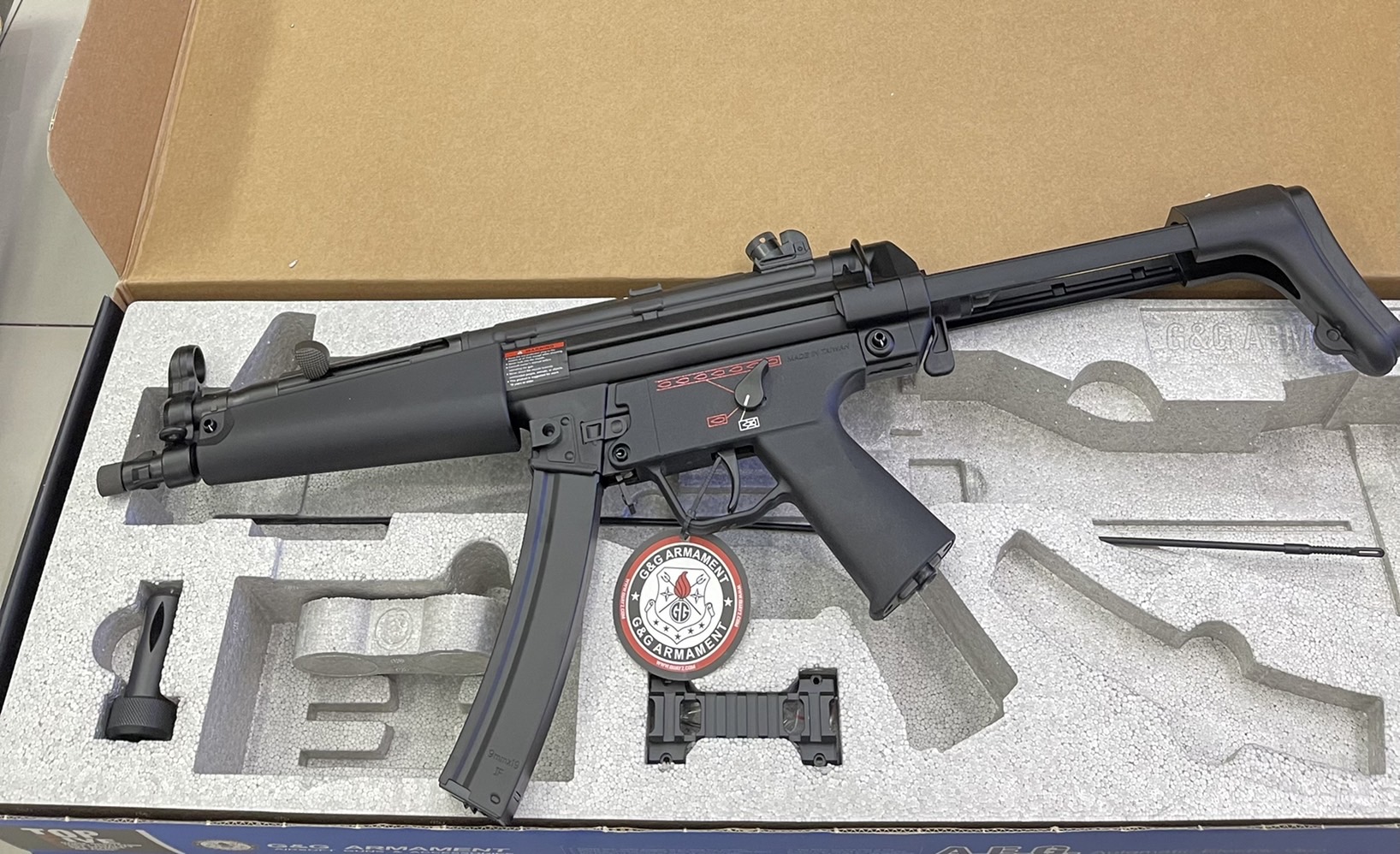 MP5 A3 TGM RTS ETU AEG Airsoft - G&G