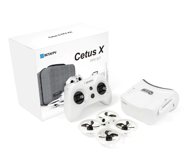 ฺBETAFPV Cetus X Brushless FPV Drone RTF Cetus FC LiteRadio 3 Radio VR03 FPV ชุดโดรนพร้อมเล่น แกะกล่องเล่นได้เลย ขอบครบ รีโมทแว่น ต่อยอดไปลำใหญ่ได้