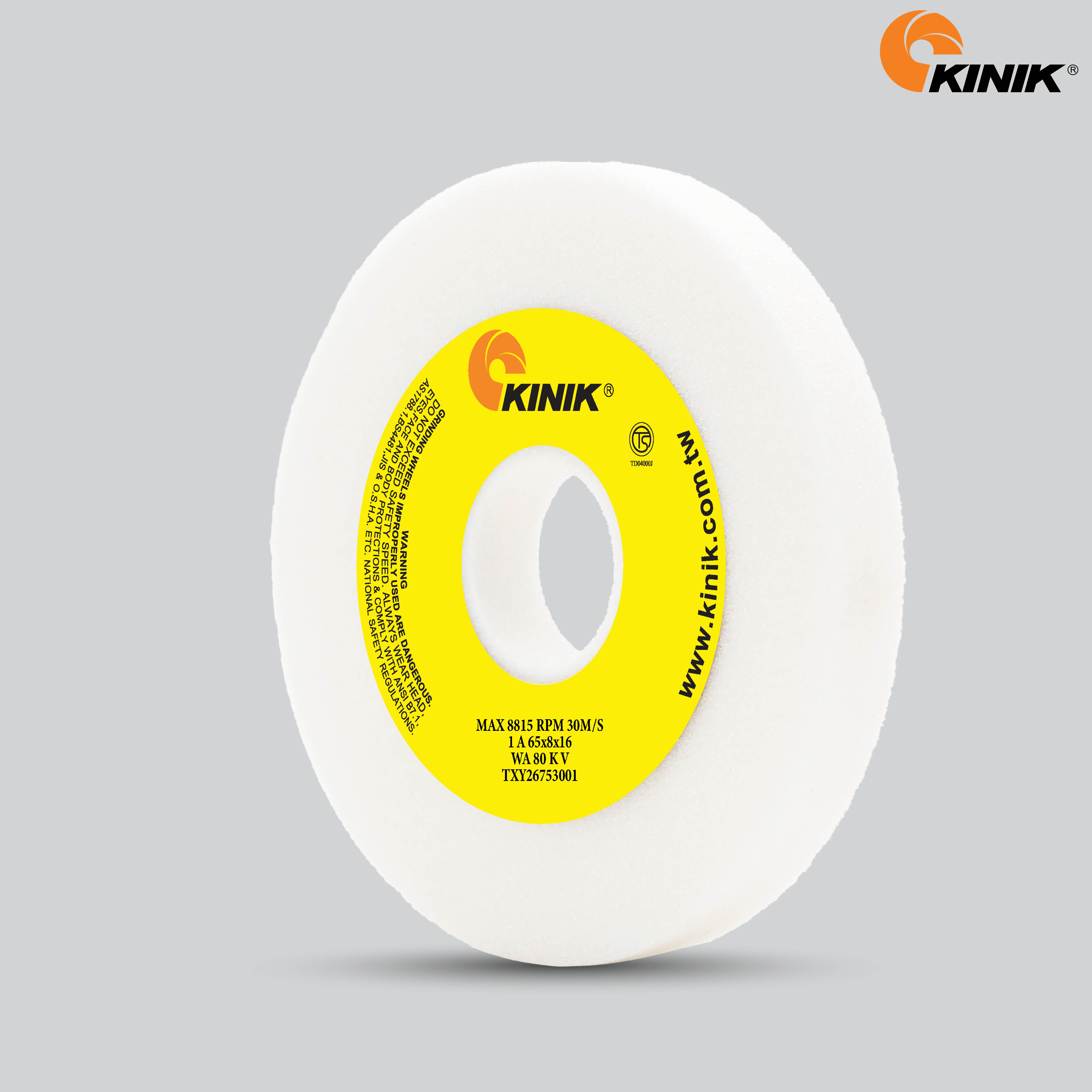 หินเจียร KINIK WA80KV1A 65x8x16 mm.