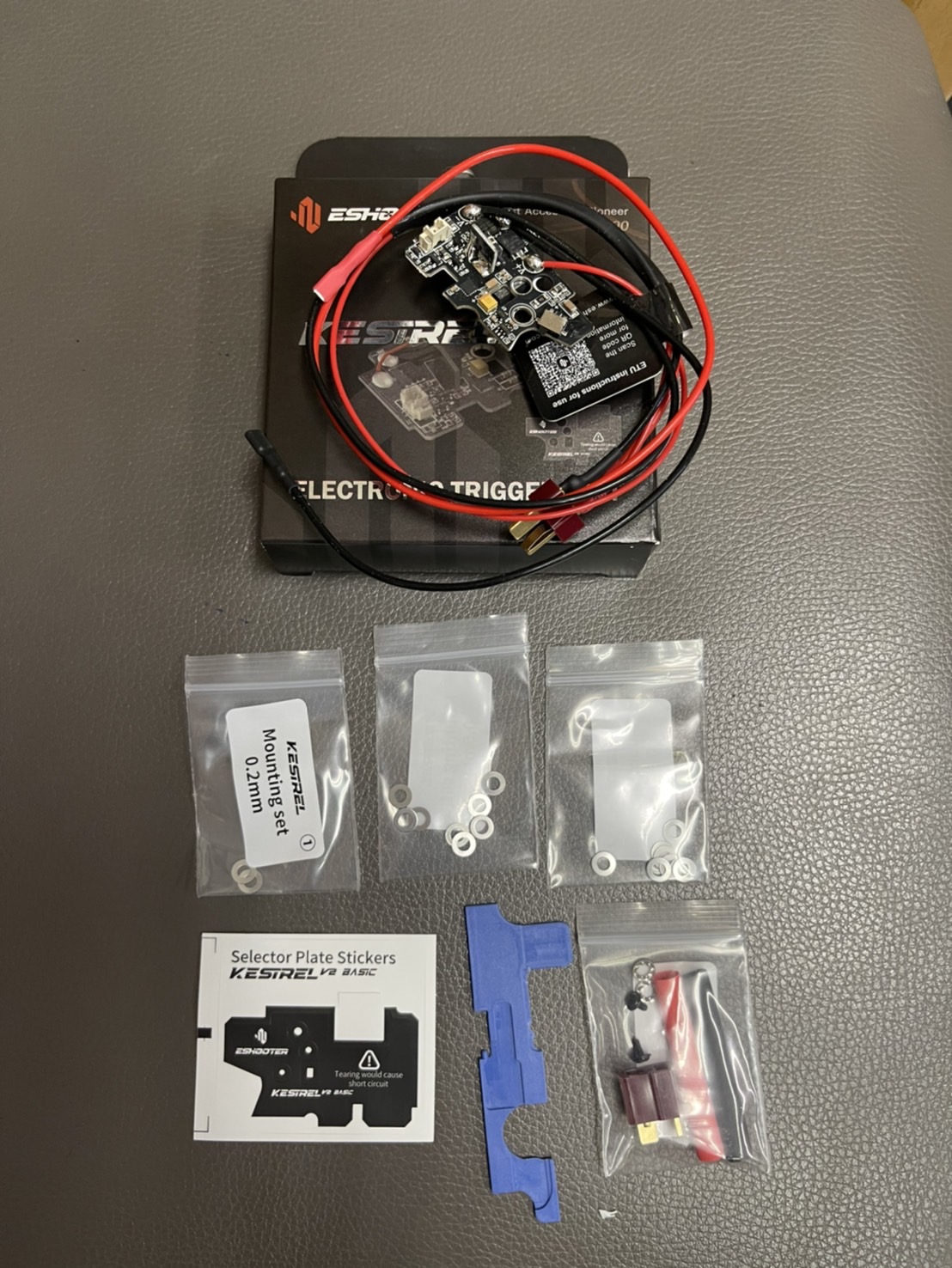 บอร์ดควบคุมการยิง Eshooter Kestrel V2 Basic ETU (สำหรับ Gearbox V2)