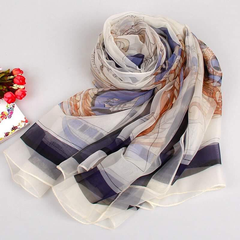 ผ้าคลุมไหล่ ผ้าพันคอ ผ้ากันแดด พร้อมส่งในไทย