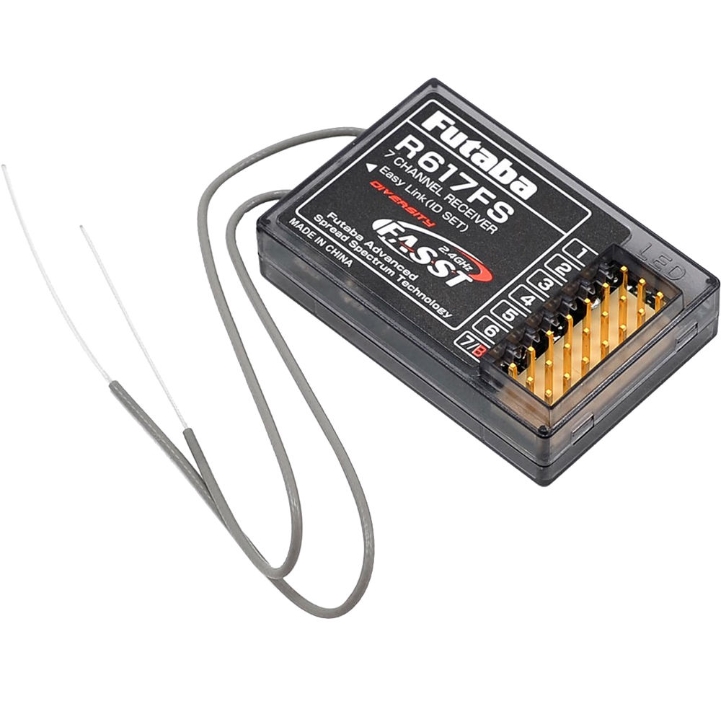 Futaba R617FS 2.4 GHz FASST 7-Channel Receiver