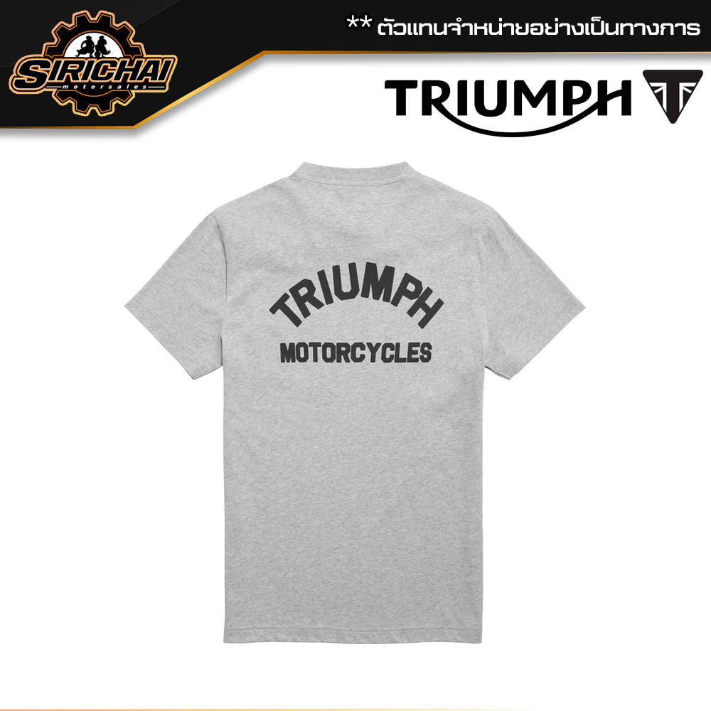 เสื้อยืด Triumph MTSS21002 ของแท้ 100%✅ ( 📌แนะนำลด 1 ไซส์จากปกติ ไซส์ยุโรปคับ )
