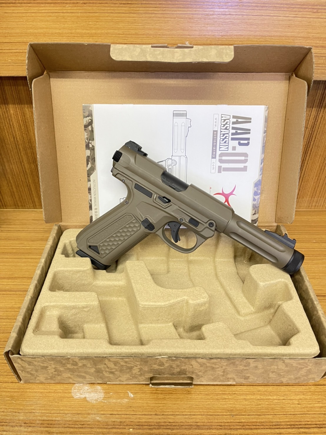 AAP-01 ASSASSIN GBBP สีทราย - ACTION ARMY