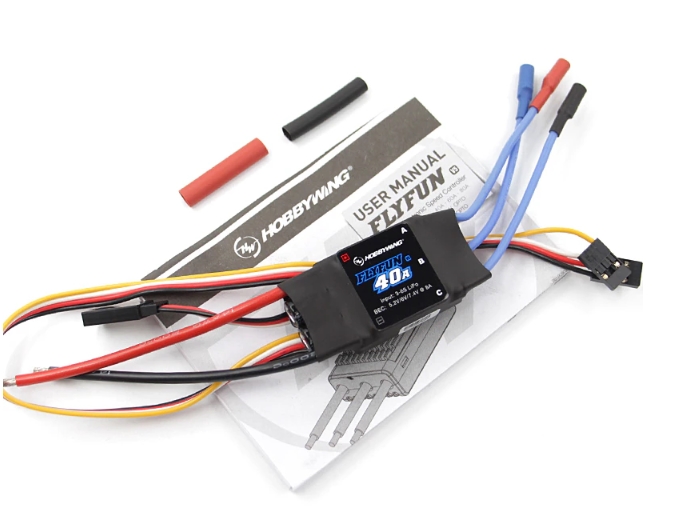 Hobbywing FlyFun V5 12A 18A 20A 40A 60A 80A 120A 130A 160A SPEED CONTROLLER สปีดสำหรับเครื่องบิน