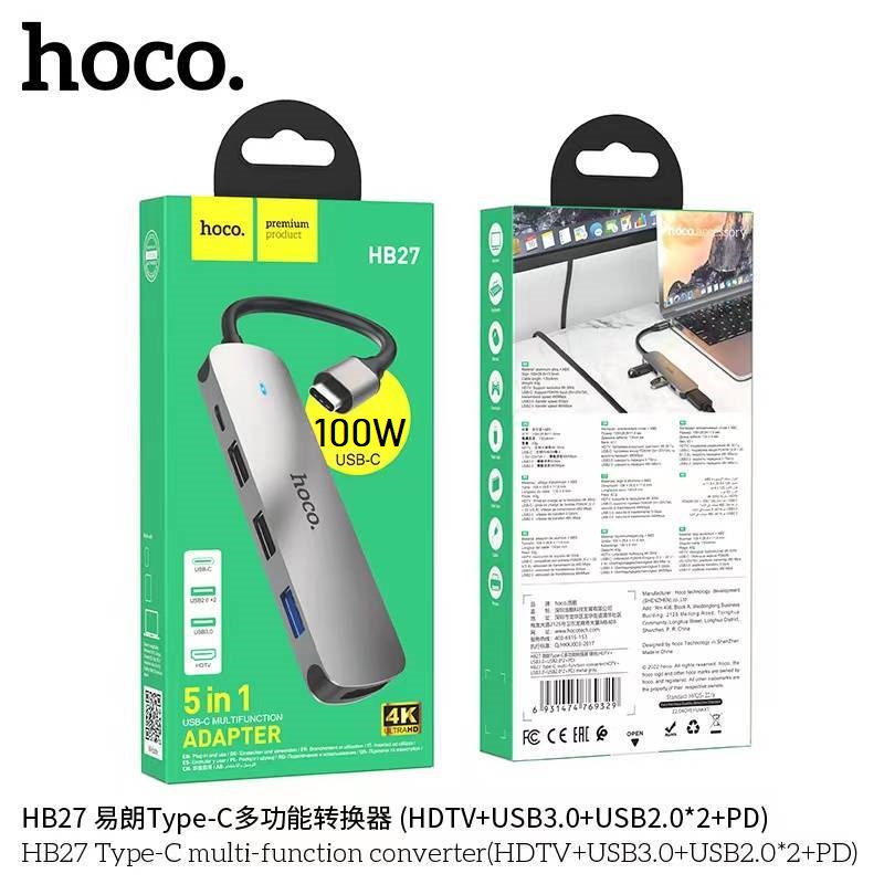 HOCO HB27 5in1 100W
