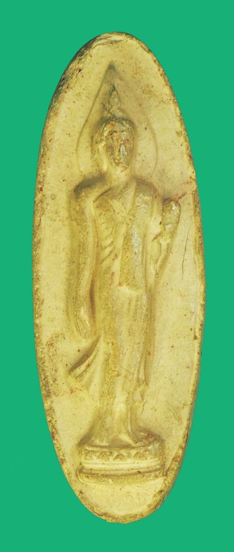 ขายแล้วA5477 พระลีลา 25 พุทธศตวรรษ ปี 2500 เนื้อดิน 9.1