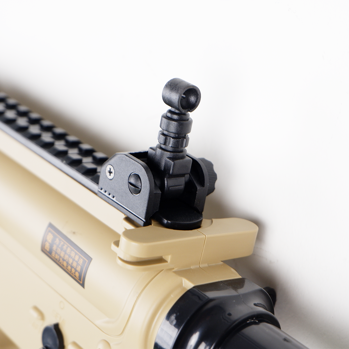 (48)M4A1 สีทราย 170FPS ปืนเจลไฟฟ้า ของเล่น ยิงรัวได้ Semi Auto ได้