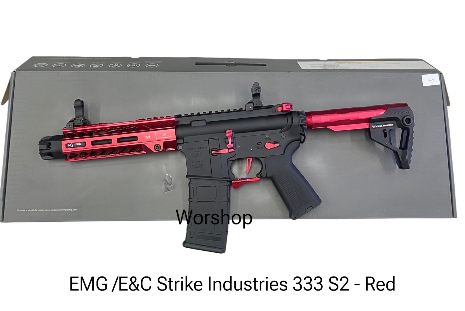 EMG / E&C Strike Industries 333 S2 - Red