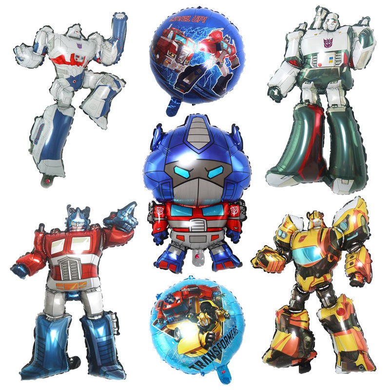 ลูกโป่งฟอยล์ ลายการ์ตูน ซุปเปอร์ฮีโร่ ใช้ตกแต่งงานเฉลิมฉลอง งานวันเกิด