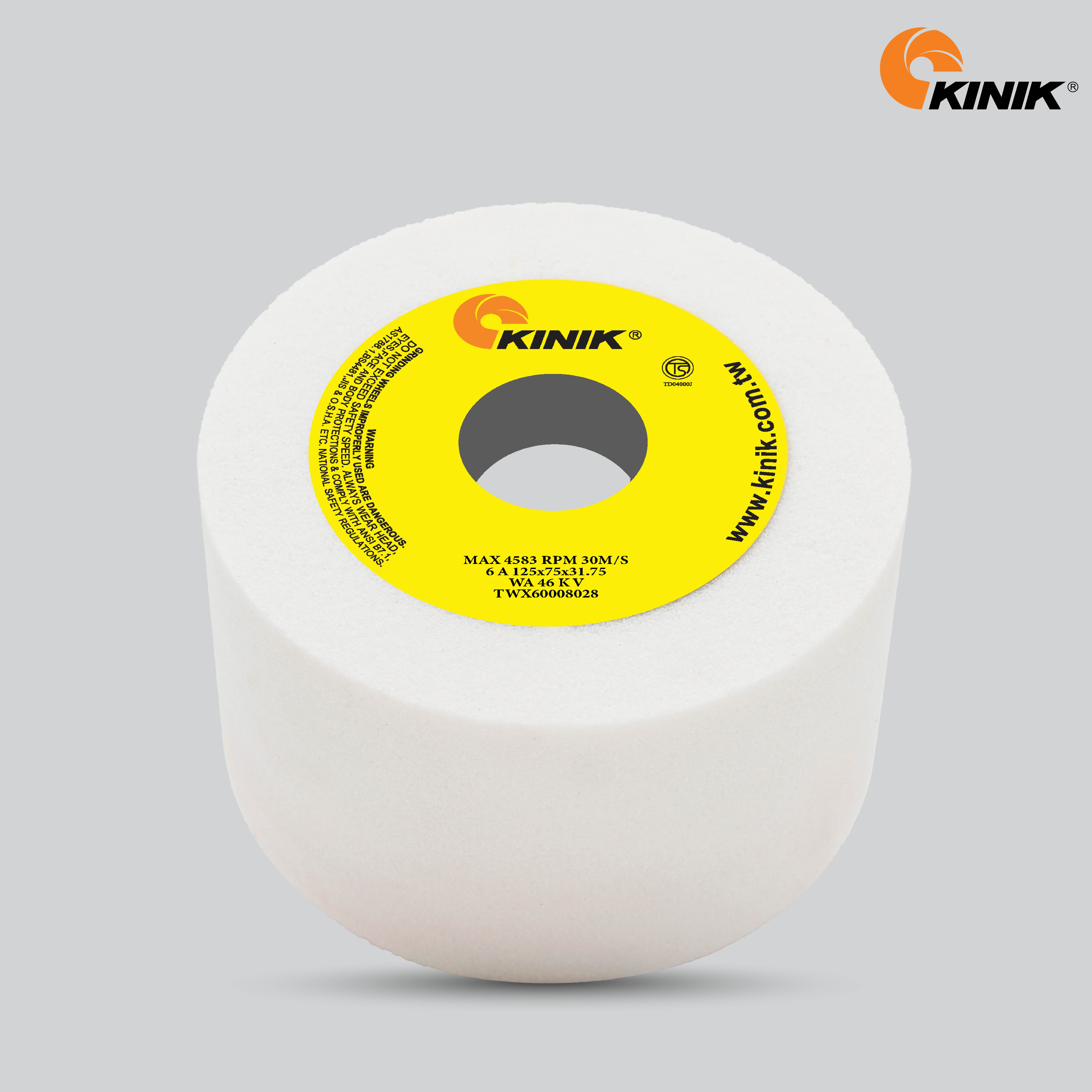 หินถ้วยตรง KINIK WA46KV6A 125x75x31.75 mm.