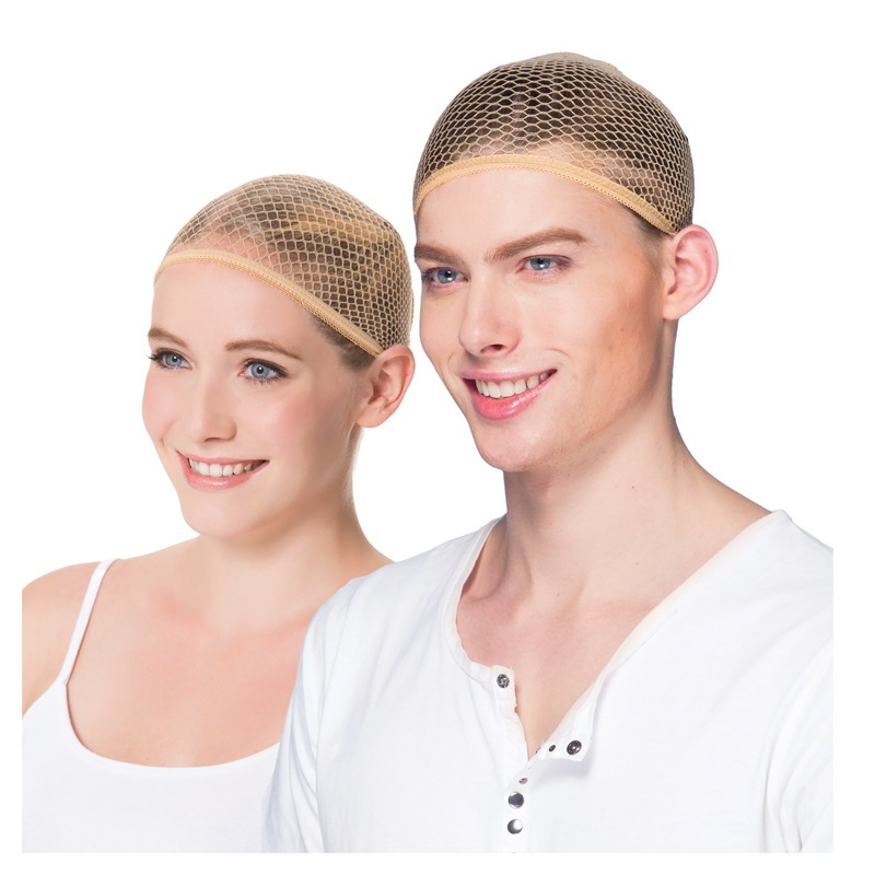 ตาข่ายเก็บผม คลุมผม ใช้กับวิกผม ยืดหยุ่นได้ดีที่คลุมผมที่เก็บผม 1ชิ้น