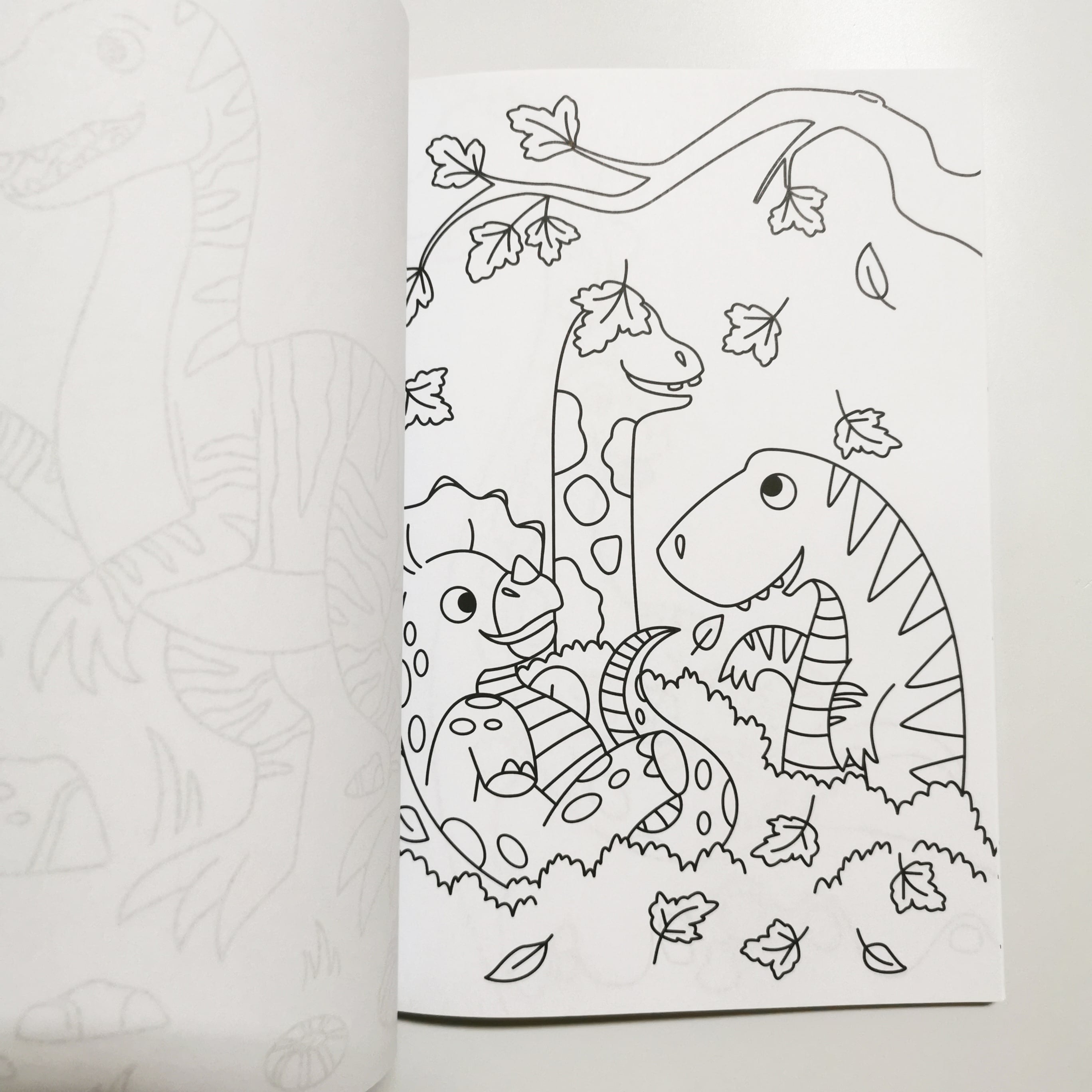 Dino Colouring