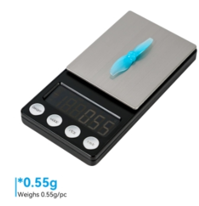 [ใบพัด 2นิ้ว] BETAFPV Gemfan 2015 2-Blade Prop with 1.5mm Shaft Hole 1ถุง 4ใบ คละสี