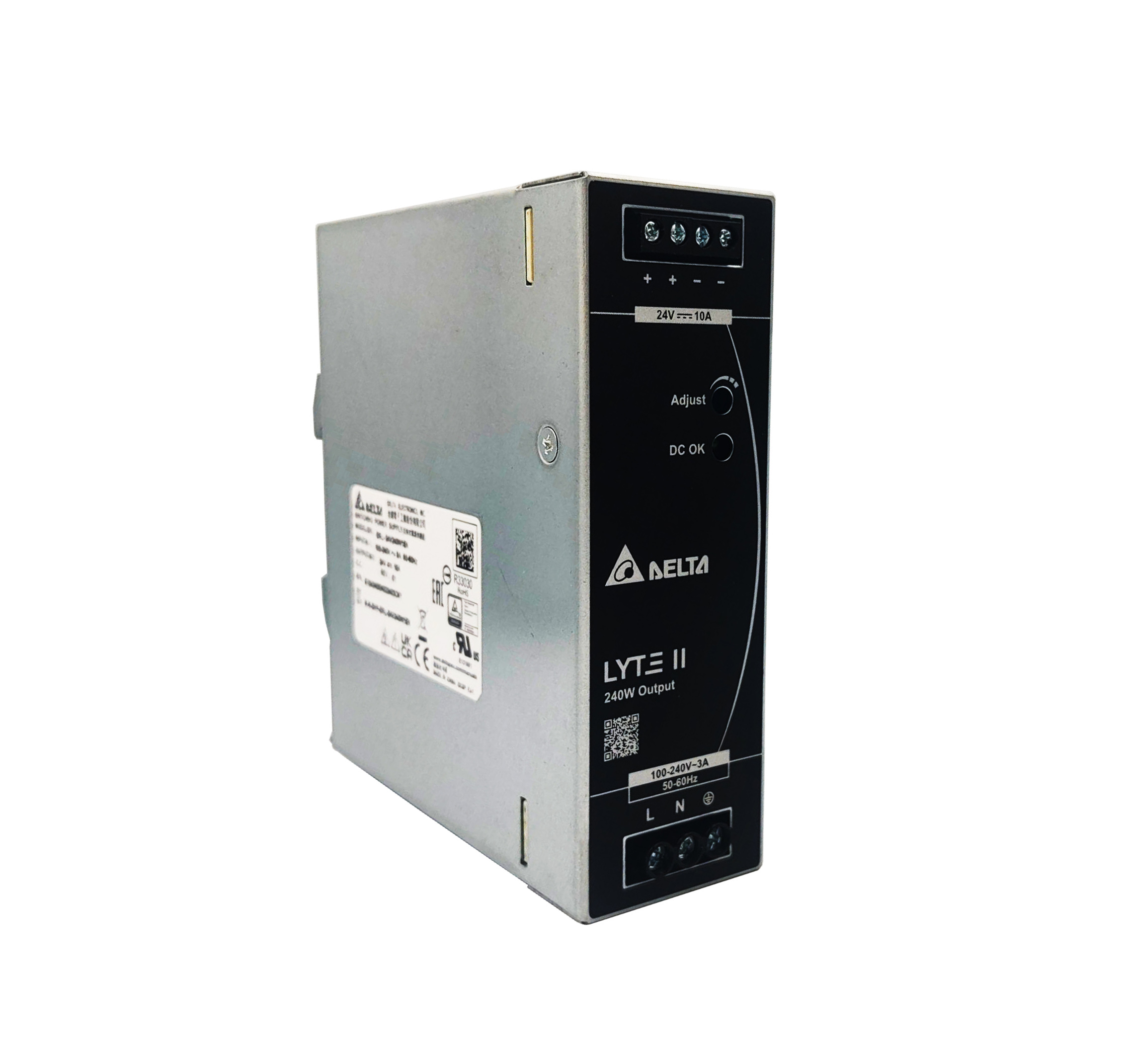 DRL-24V240W1EN Output 24V/10A (240W) Delta Power Supply