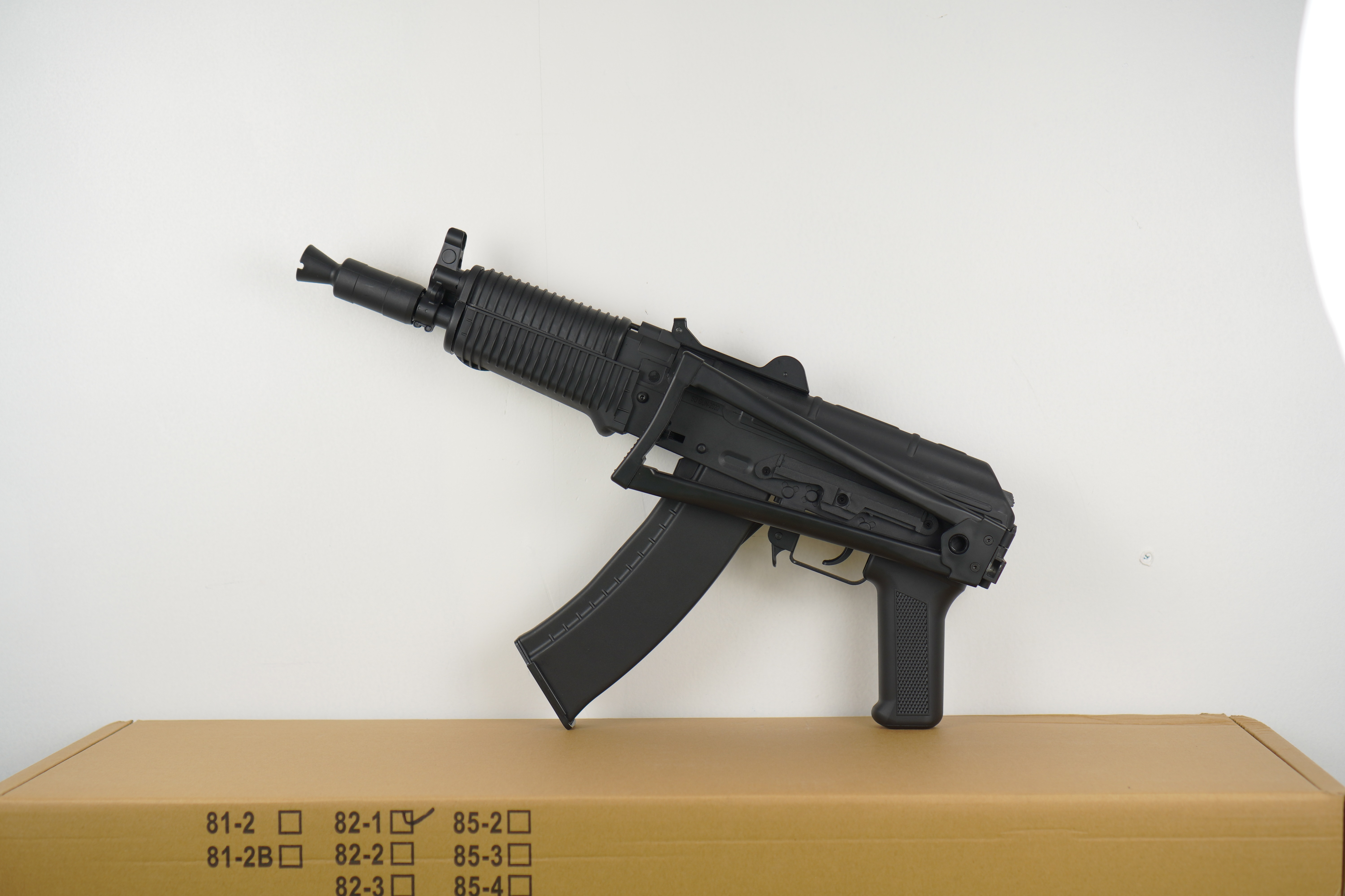 (59)AK74U สีดำ เฟืองโหละ 220FPS+ ยิงรัวได้ ยิงSEMI(ทีละนัด)ได้