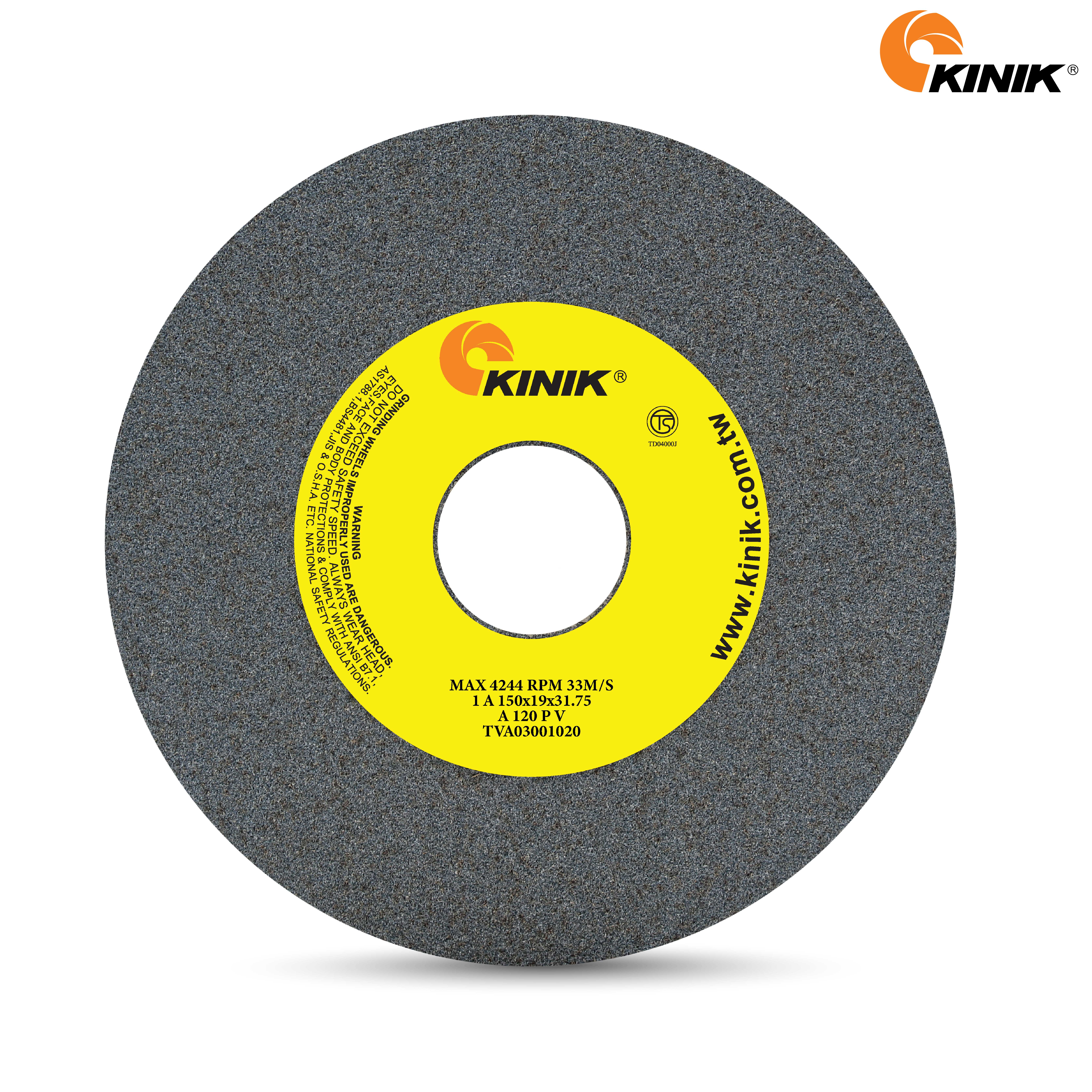 หินเจียร KINIK A120PV1A 150x19x31.75 mm.