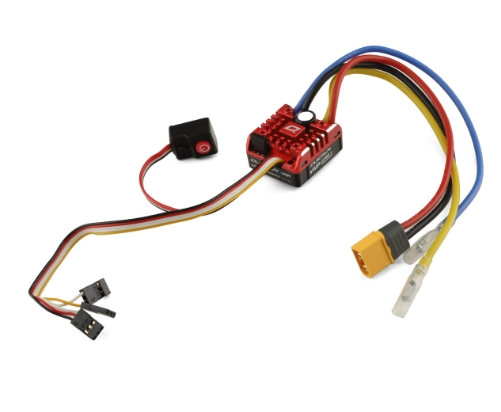 Hobbywing QuicRun Waterproof 1080 G2 Brushed Crawling ESC (2-3S) สปีดสำหรับรถบังคับ รองรับแบต 2-3เซล กันน้ำ