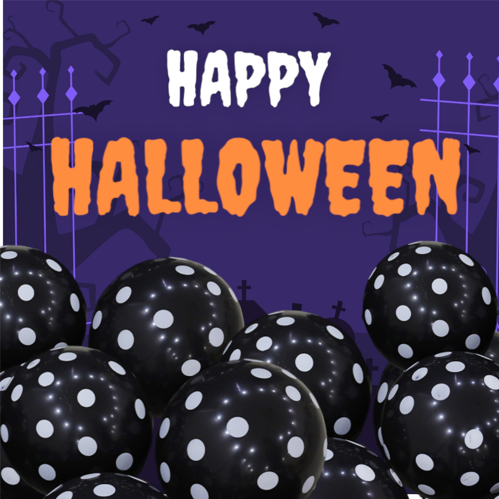 ฮาโลวีน Halloween ลูกโป่ง เซท Halloween