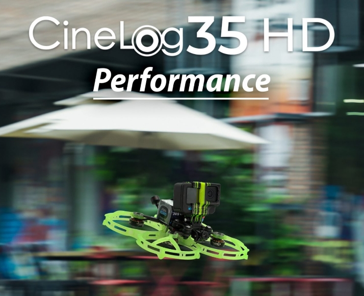GEPRC CineLog35 Performance HD & Analog w/ Vista Nebula Pro System