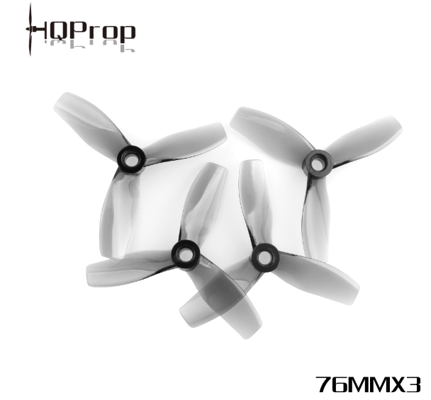 HQProp D76MMX3 for Cinewhoop ใบพัด 3นิ้ว 1ถุง 4ใบ