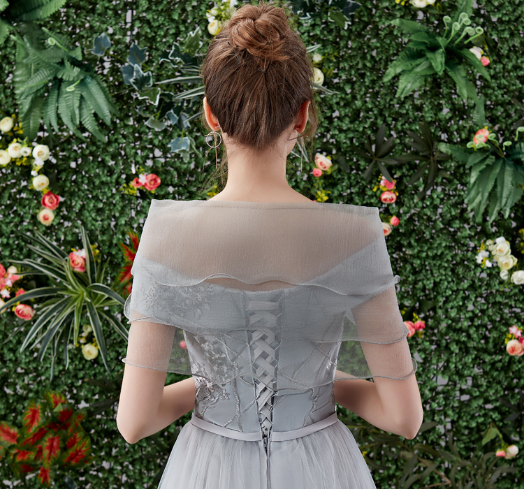 ผ้าคลุมไหล่ ผ้าแก้ว ชุดออกงาน พร้อมส่งในไทย