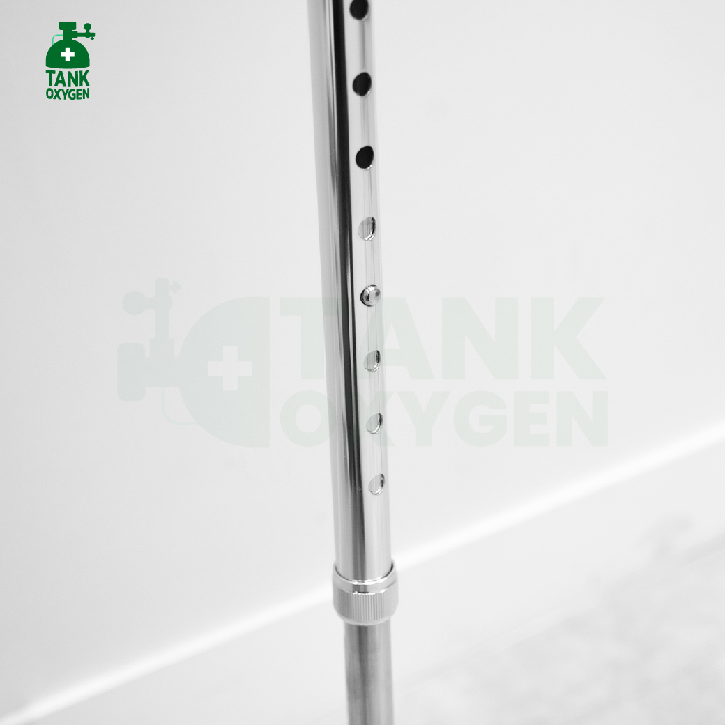 ไม้เท้าอลูมิเนียม 3 ขา (แบบหัวค้อน Tripod Cane)