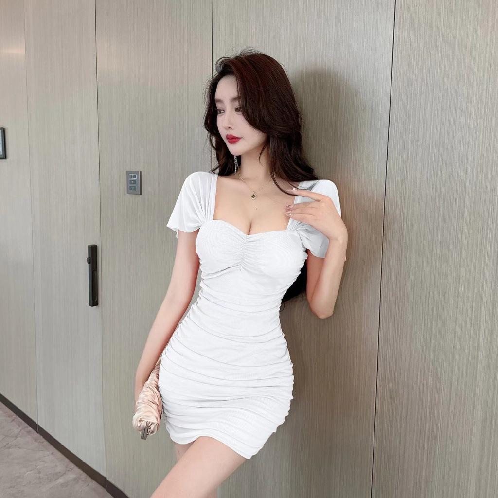 เดรสเซ็กซี่ มีแขน ชุดเที่ยว ชุดออกงานปาร์ตี้👗