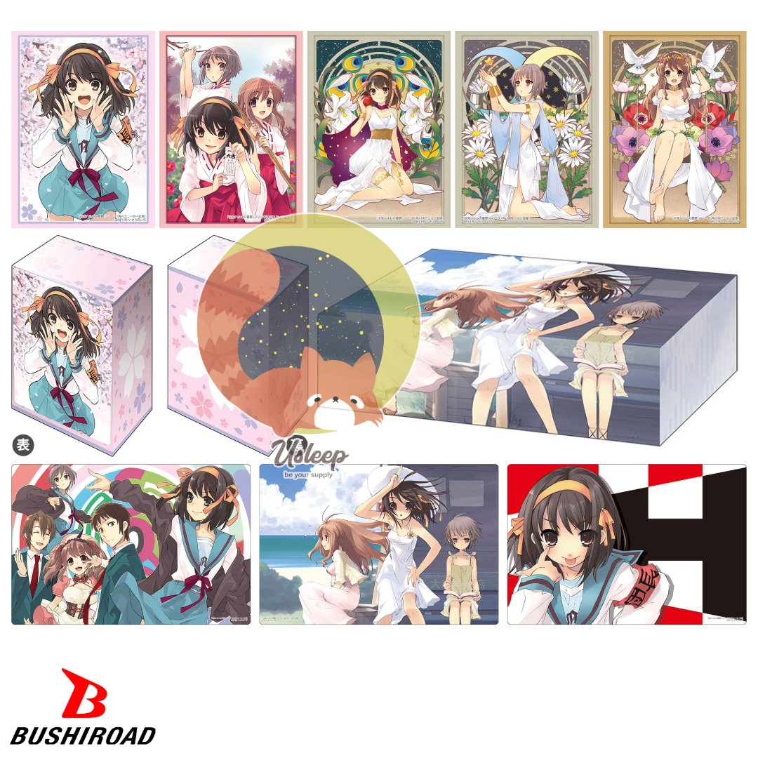 [PRE-ORDER] Bushiroad Sleeve & Deck Holder V3 & Storage Box V2 & Rubber Mat V2 The Melancholy of Haruhi Suzumiya