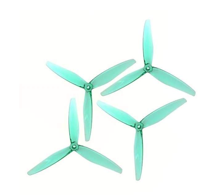 Gemfan Hurricane 7050 3-Blade 7" Propeller 1ถุง 4ใบ สุ่มสี
