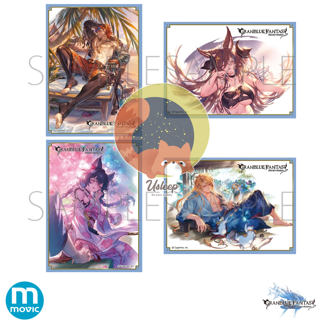 [PRE-ORDER] Chara Sleeve Collection Matte Series Granblue Fantasy: Ragazzo, Galleon, Nier, Aglovale