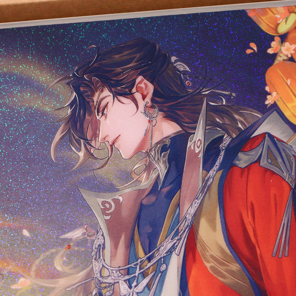 BEMOE《天官赐福》漫画 瞻云望月系 列 双闪色纸 (cardboard)