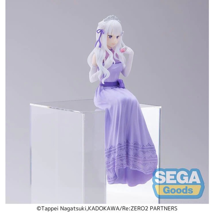 [ Figure แท้ ] Re:Zero Starting Life in Another World - Emilia Dressed Up Party Ver [ SEGA ]