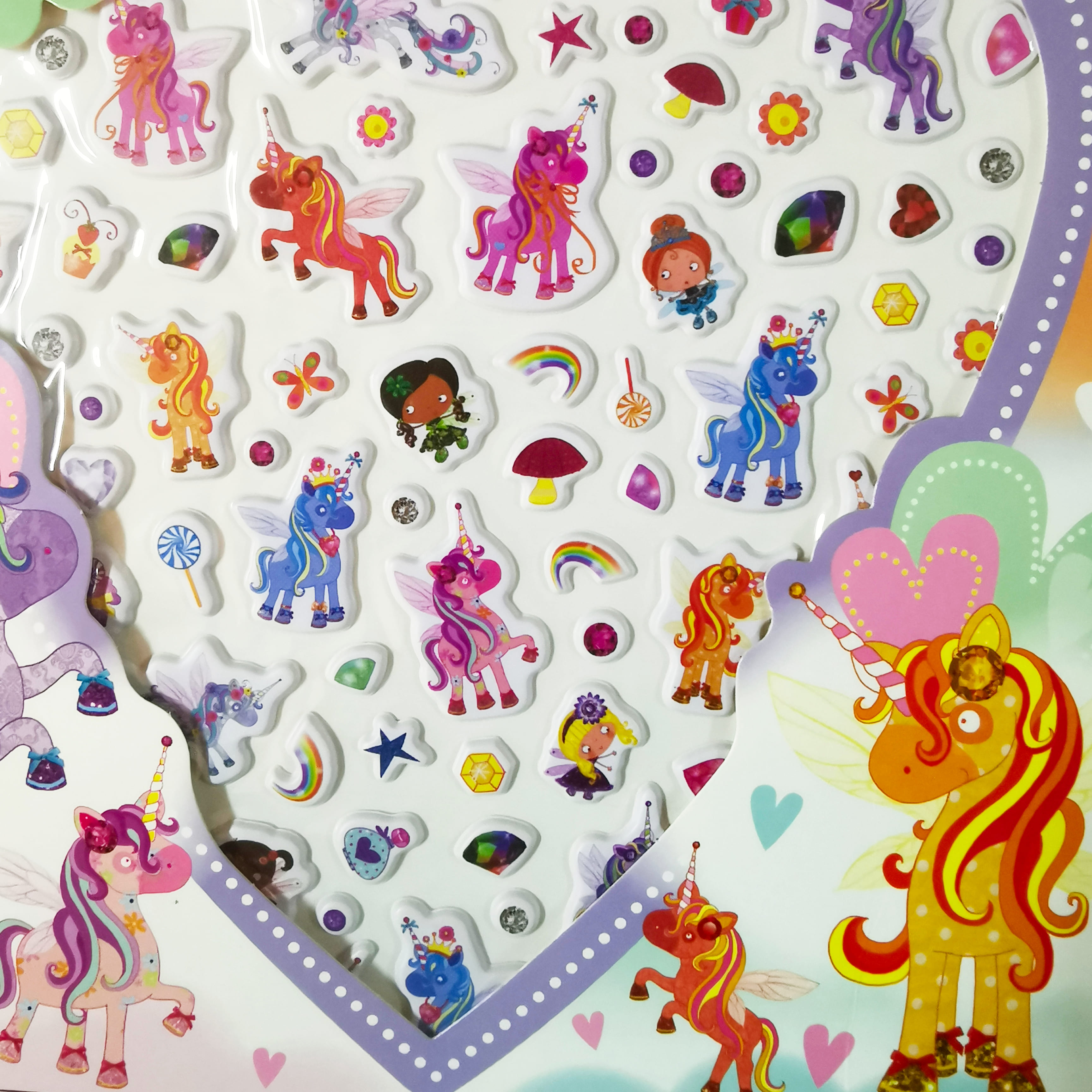 I Love Unicorns Activity Book (With Puffy Stickers)