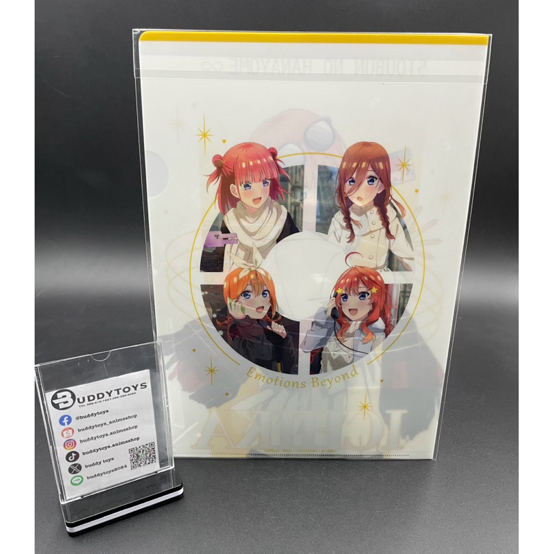 แฟ้ม อิจิกะ -เจ้าสาวผมเป็นแฝดห้า[The Quintessential Quintuplets -Clear File- Ichika Winter Clothes]