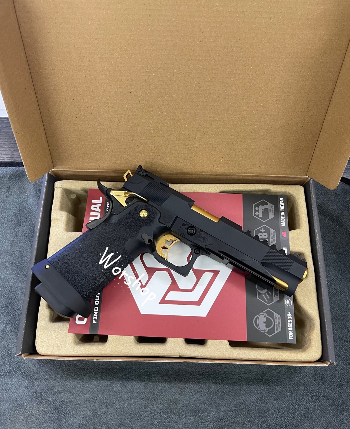 Hi-Capa 5.1 Gold Match HX2701 - Armorer Works