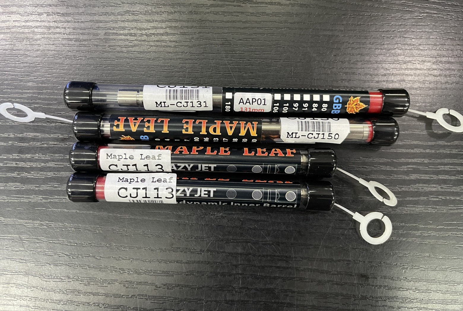 ท่อรีด 6.02 ,113mm ,131mm, 150mm Crazy Jet In Barrel For GBB - Maple Leaf