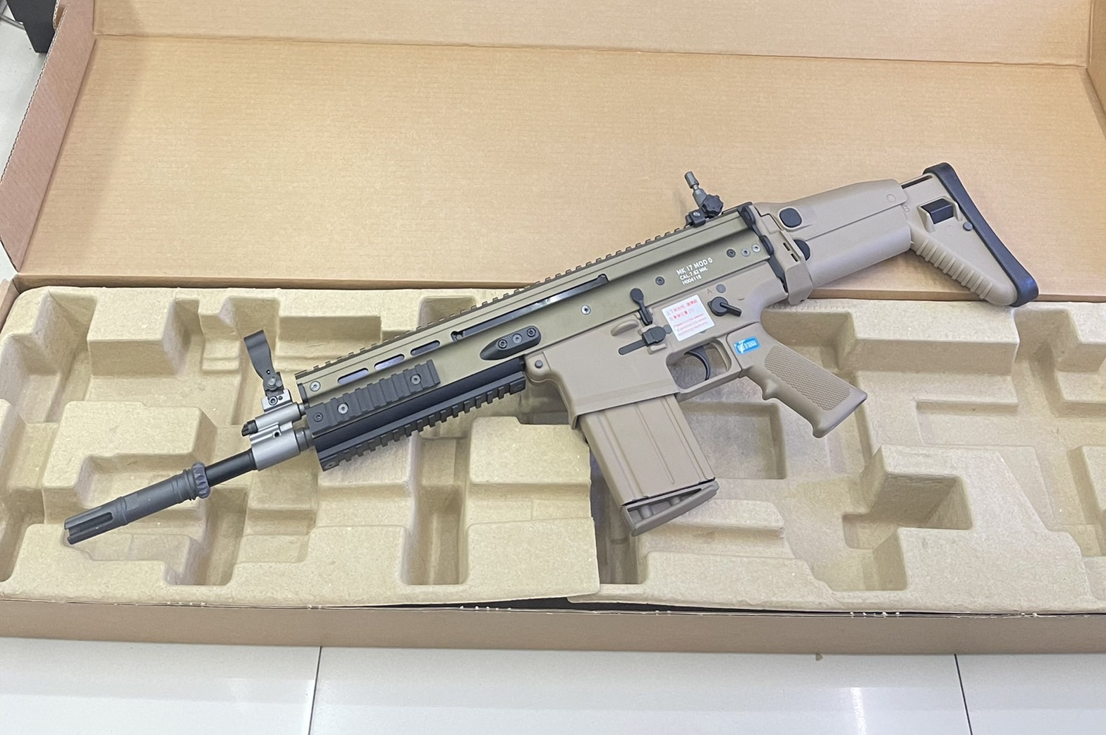 SCAR-H MK17 MOD V3 GBB - WE