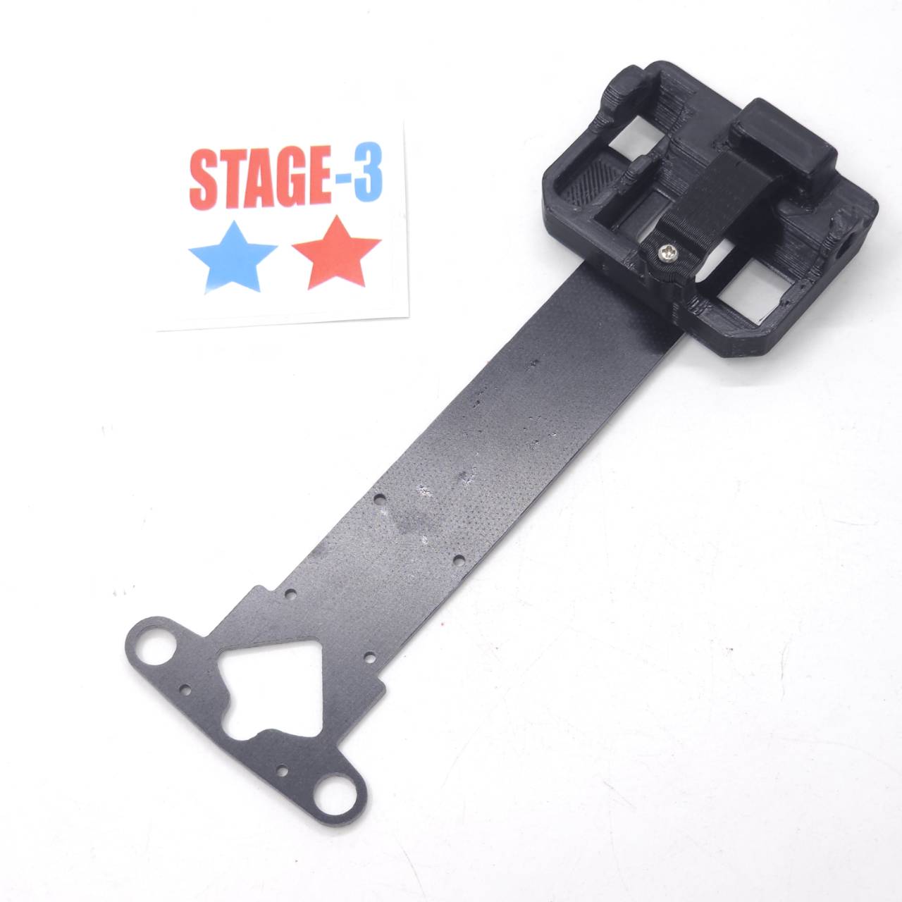 โครงรถกระป๋อง STAGE-3 รุ่น ตรอ 125 สำหรับใส่มอเตอร์โม และมอเตอร์180 ทำจาก วัสดุ G10 และ PLA