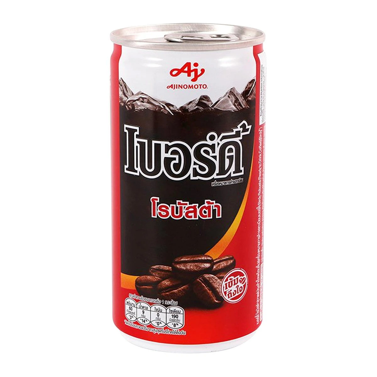 8850250000365 180mlเบอร์ดี้โรบัสต้ากระป๋องแดง