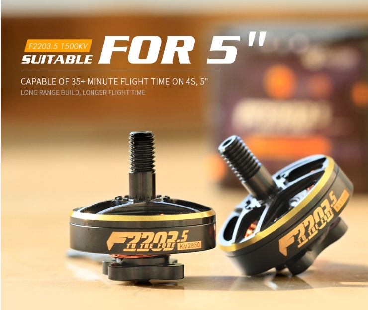 T-MOTOR F2203.5 1500KV[6S] 2850[4S] 1ชุด 4ตัว