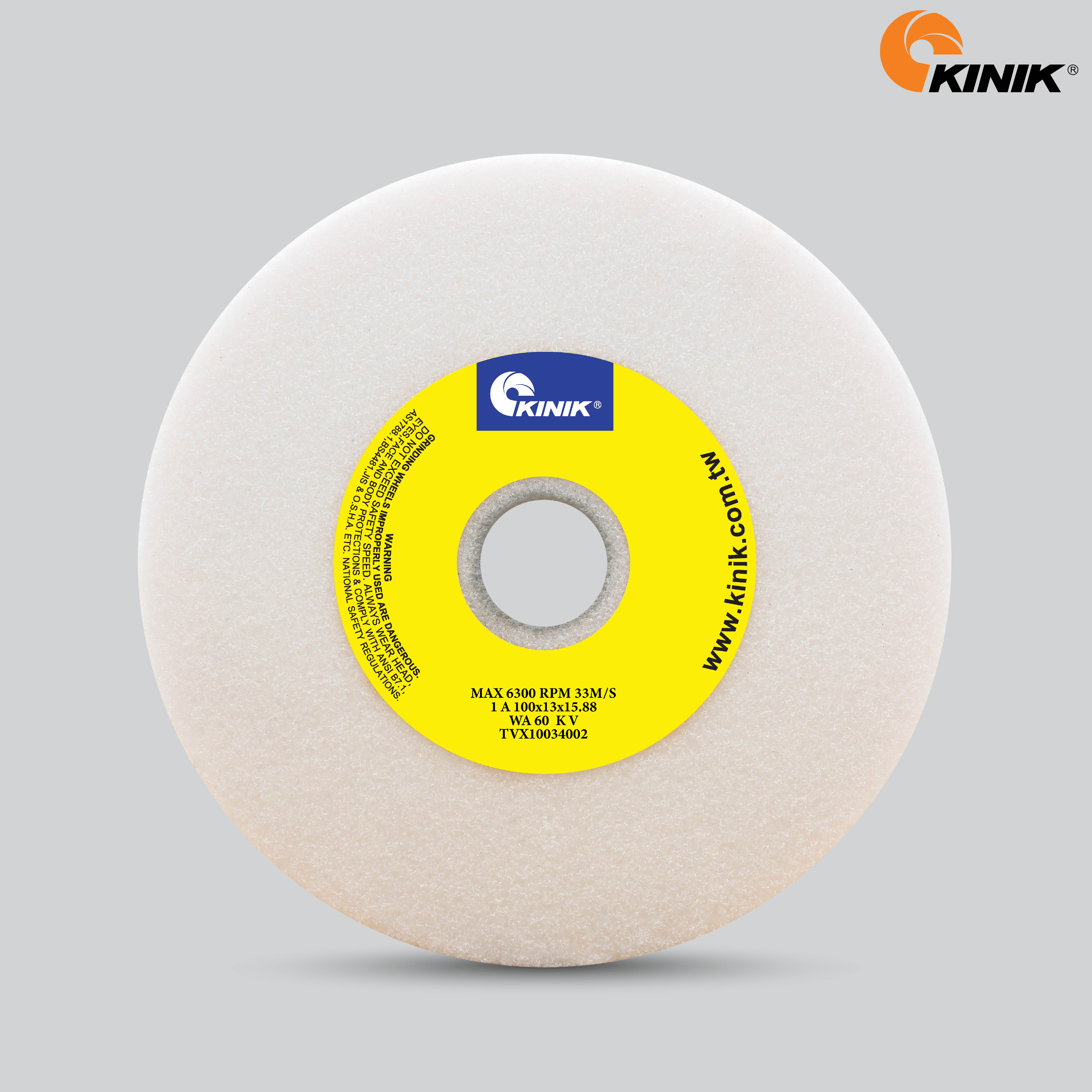 หินเจียร KINIK WA60KV1A 100x13x15.88 mm.