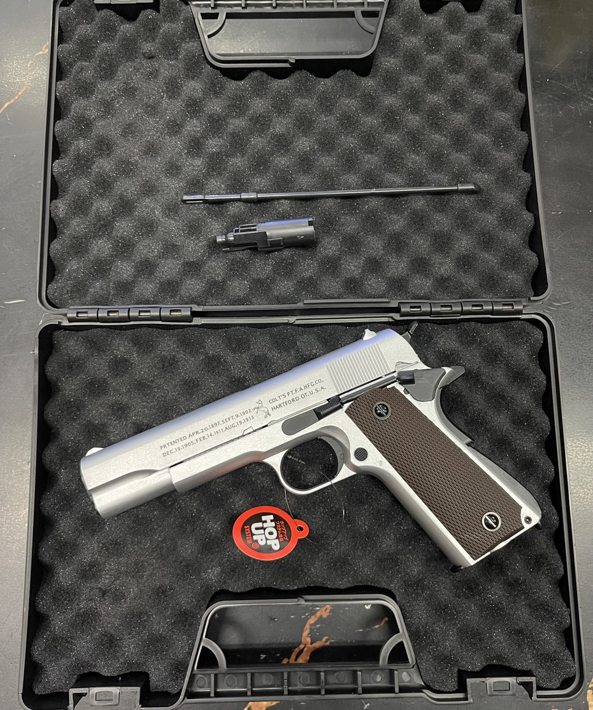 Colt M1911A1 สีเงิน - Double Bell 723Y